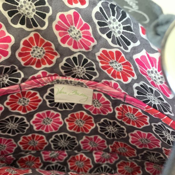 Vera Bradley Cheery Blossoms Quilted Hipster Splash Floral Crossbody Bag - Picture 5 of 5